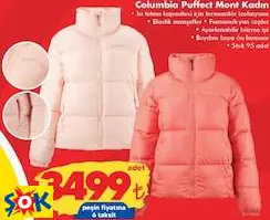 COLUMBİA PUFFECT MONT KADIN